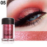 FOCALLURE Good Makeup Glitter Mermaid Eye Shadow Cosmetic Diamond Lips Loose Pigment Powder Eyes Make Up Shiny Eyeshadow JS 2018