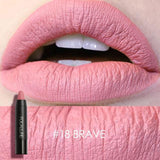 FOCALLURE Matte Lipstick 19 Colors Waterproof Long-lasting Easy to Wear Maquiagem Profesional Lipstick Nude Lips Makeup
