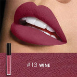 FOCALURE Brand Pro Makeup Waterproof batom Tint Lip Gloss Red Velvet True Brown Nude Matte Lipstick Colourful Maquiagem