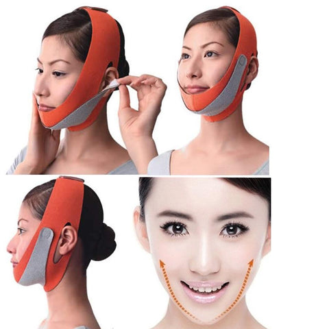 Face Lift Tools Thin Face Mask Slimming Belt Facial Thin Masseter Double Chin Skin Thin Face Bandage Belt Women Anti Cellulite