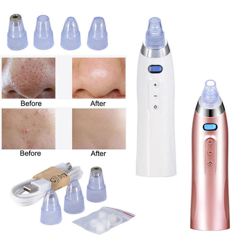 Face Pore Cleaner Blackhead Remover Vacuum Comedo Suction Diamond Dermabrasion Facial Cleaning Beauty Machine SSwell