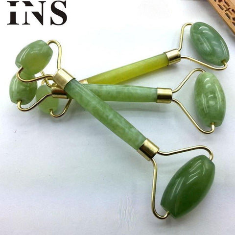 Facial Massage Jade Roller Face Body Head Neck Nature Beauty Device Massage Stone Levert Dropship 3MAR13