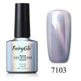 FairyGlo 10ML Nail Gel Varnish UV LED Cat Eye Gel Nail Polish Magnet Hybrid Varnish Lucky Lacquer Gel Stamping Primer Base Top