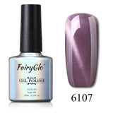 FairyGlo 10ML Nail Gel Varnish UV LED Cat Eye Gel Nail Polish Magnet Hybrid Varnish Lucky Lacquer Gel Stamping Primer Base Top