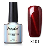 FairyGlo 10ML Nail Gel Varnish UV LED Cat Eye Gel Nail Polish Magnet Hybrid Varnish Lucky Lacquer Gel Stamping Primer Base Top