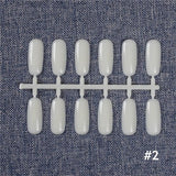False Nail Tips Color Card Practice Display Tools Transparent White Buckle Ring Manicure Nail Art Tool