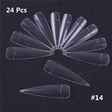 False Nail Tips Color Card Practice Display Tools Transparent White Buckle Ring Manicure Nail Art Tool