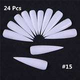 False Nail Tips Color Card Practice Display Tools Transparent White Buckle Ring Manicure Nail Art Tool