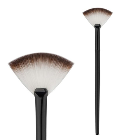 Fan Shape Powder Concealer Blending Brush Professional Highlighter Foundation Cosmetic Brush Women Make Up  Accessories