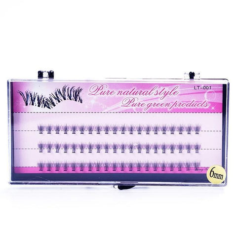 Fashion 60pcs Professional Makeup Individual Cluster Eye Lashes Grafting Fake False Eyelashes Free Shipping