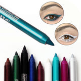 Fashion Cute Cosmetics Cheap Eye Makeup Long Lasting Eye Liner Pencil Pigment Waterproof Red Blue White Color Eyeliner lot