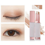 Fashion Eye Shadow Stick Double Color Gradient Eyes Makeup Cream Natural  Shimmer Glitter Eyeshadow Pencil HS11