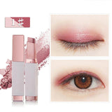 Fashion Eye Shadow Stick Double Color Gradient Eyes Makeup Cream Natural  Shimmer Glitter Eyeshadow Pencil HS11