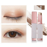 Fashion Eye Shadow Stick Double Color Gradient Eyes Makeup Cream Natural  Shimmer Glitter Eyeshadow Pencil HS11