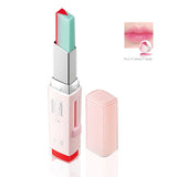 Fashion Korean Bite Lipstick V Cutting Two Tone Tint Silky Moisturzing Nourishing Lipsticks Balm Lip Cosmetic HS11