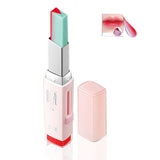 Fashion Korean Bite Lipstick V Cutting Two Tone Tint Silky Moisturzing Nourishing Lipsticks Balm Lip Cosmetic HS11