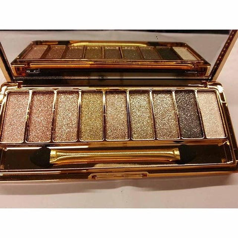 Fashion eyeshadow palette 9 colors matte eyeshadow  palette glitter eye shadow makeup nude makeup set