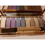 Fashion eyeshadow palette 9 colors matte eyeshadow  palette glitter eye shadow makeup nude makeup set