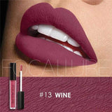 Focallure Lip Gloss Tint Cosmentic Waterproof Lipgloss Pigment Sexy Lip Kit Matte Liquid Lipstick Nude Makeup Matte Lipstick Set