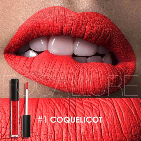 Focallure Lip Gloss Tint Cosmentic Waterproof Lipgloss Pigment Sexy Lip Kit Matte Liquid Lipstick Nude Makeup Matte Lipstick Set