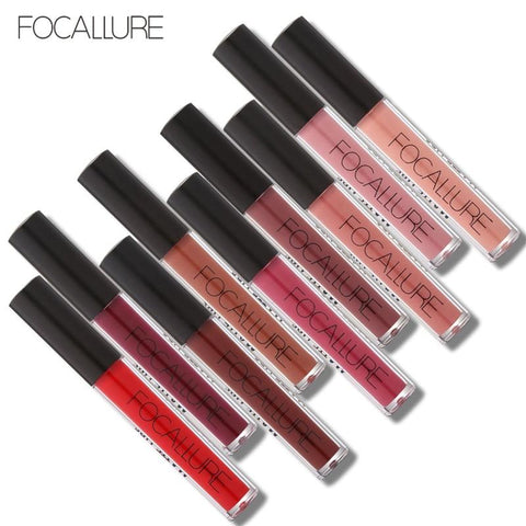 Focallure Matte Lipstick 25 Colors Waterproof Women Sexy Lips Makeup Liquid Lip Stick Top quality Lipgloss Nude Lip Lipsticks