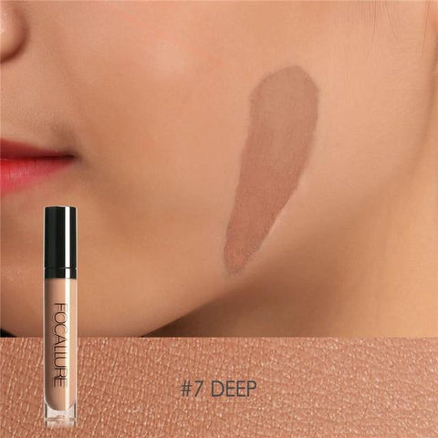 Focallure New Perfect Cover Face Concealer Cream 7 Colors Oil Control Face&Eyes Contouring Liquid Foundation Concealer Corrector