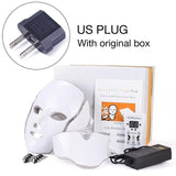 Foreverlily 7 Colors Led Facial Mask Led Korean Photon Therapy Face Mask Machine Light Therapy Acne Mask Neck Beauty Led Mask
