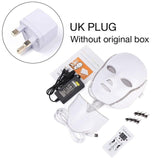 Foreverlily 7 Colors Led Facial Mask Led Korean Photon Therapy Face Mask Machine Light Therapy Acne Mask Neck Beauty Led Mask