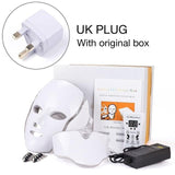 Foreverlily 7 Colors Led Facial Mask Led Korean Photon Therapy Face Mask Machine Light Therapy Acne Mask Neck Beauty Led Mask
