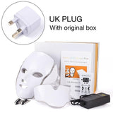 Foreverlily LED Facial Mask Therapy 7 Colors Face Mask Machine Photon Therapy Light Skin Care Wrinkle Acne Removal Face Beauty
