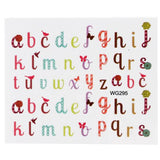 Full Beauty 1PCS Optional Colorful Water Transfer Nail Sticker Lovely Cat Cake Rainbow Image Nail Art Decorations Decals CHWG
