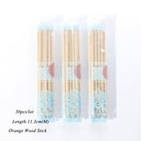 Full Beauty 3 Size Orange Wood Stick Remover Cuticle Pusher Manicure Pedicure Nail Art Designs Picker Tools 10/30/50/100 CH709