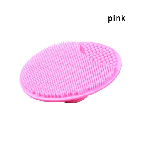 Fulljion 1Pcs Face Silicone Wash Pads Soft Exfoliating Cleansing Blackhead Remover Face Wash Brush Skin Care Beauty Makeup Tools