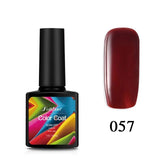 Fulljion 7.5ML Color Series Nail Gel Polish Top Base Coat Long Lasting Shimmer Soak Off Nail Art Gel Varnish Manicure Gelpolish