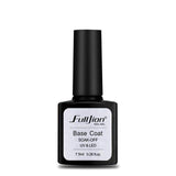 Fulljion Base Top Coat Transparent Nail Art Gel Nail Polish UV LED Soak Off Long Lasting Primer Lacquer Nail Manicure Varnish