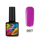 Fulljion Nail Polish Nail Art Gel Nail Polish Candy Solid Colors Soak-off UV LED 7.5ml Hybrid Gel Varnishes Lacquer Nails Primer