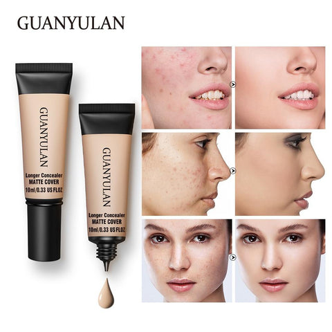 GUANYULAN Hot Sale 3color Makeup Concealer Liquid concealer Convenient Pro eye concealer cream Face Makeup Corrector for Face