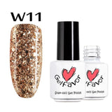 Gelfavor Gel polish Spider Nail Polish UV Set For Manicure Sale Poly Varnish 7ML Semi Permanent Nail art Base Top Primer Gellak