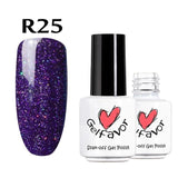 Gelfavor Gel polish Spider Nail Polish UV Set For Manicure Sale Poly Varnish 7ML Semi Permanent Nail art Base Top Primer Gellak
