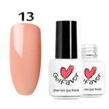 Gelfavor Gel polish Spider Nail Polish UV Set For Manicure Sale Poly Varnish 7ML Semi Permanent Nail art Base Top Primer Gellak