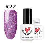 Gelfavor Gel polish Spider Nail Polish UV Set For Manicure Sale Poly Varnish 7ML Semi Permanent Nail art Base Top Primer Gellak