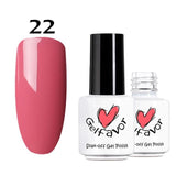 Gelfavor Gel polish Spider Nail Polish UV Set For Manicure Sale Poly Varnish 7ML Semi Permanent Nail art Base Top Primer Gellak