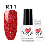Gelfavor Gel polish Spider Nail Polish UV Set For Manicure Sale Poly Varnish 7ML Semi Permanent Nail art Base Top Primer Gellak