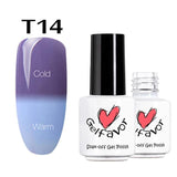 Gelfavor Hybrid Varnish Gel For Nails Polish Set Manicure Spider UV Color Change Gel Nail Polish Sale Nail Art Top Base Primer