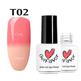Gelfavor Hybrid Varnish Gel For Nails Polish Set Manicure Spider UV Color Change Gel Nail Polish Sale Nail Art Top Base Primer