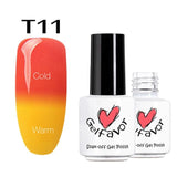 Gelfavor Hybrid Varnish Gel For Nails Polish Set Manicure Spider UV Color Change Gel Nail Polish Sale Nail Art Top Base Primer