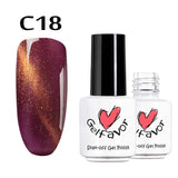 Gelfavor Nail Gel Polish Cat Eyes 7ml Hybrid Varnish Primer Nail Art vernis Semi Permanent UV Gel Nail Polish Set For Manicure