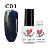 Gelfavor Nail Gel Polish Cat Eyes 7ml Hybrid Varnish Primer Nail Art vernis Semi Permanent UV Gel Nail Polish Set For Manicure