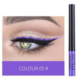 HANDAIYAN 12 Rainbow Colors Liquid Eyeliner Glitter Long Lasting Waterproof Eye Liner Liquid Eyeshadow Pigment Face Cosmetic