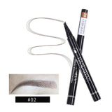 HANDAIYAN 4 Head Fork Liquid Painting brow Tattoo Pencil Black Brown Color Waterproof Henna Natural Eyebrow Makeup Pen TSLM2